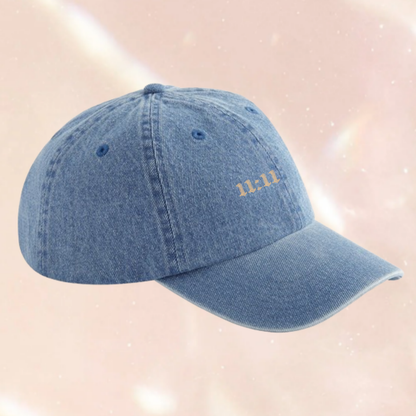 11:11 Spiritual Angel Number Embroidered Cap