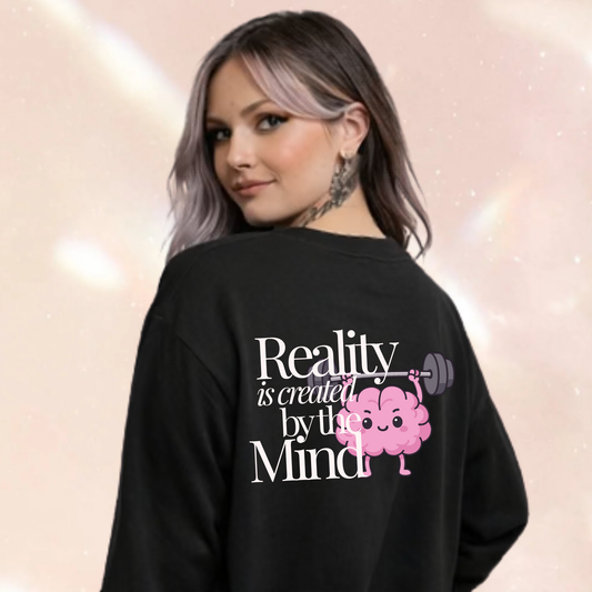 Reality is created in the mind Oversized T-shirt