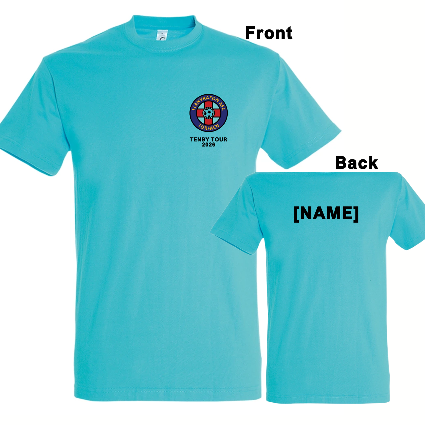 Llanyrafon AFC Tenby Tour 2026 T-shirt
