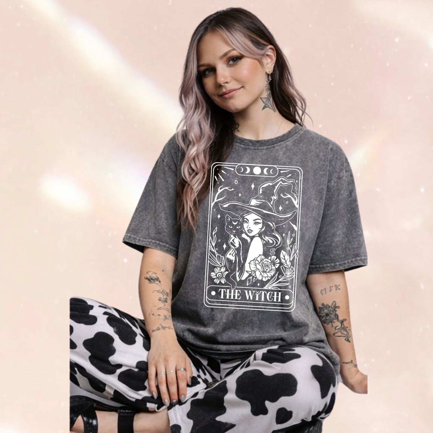 The Witch Tarot Oversized T-shirt