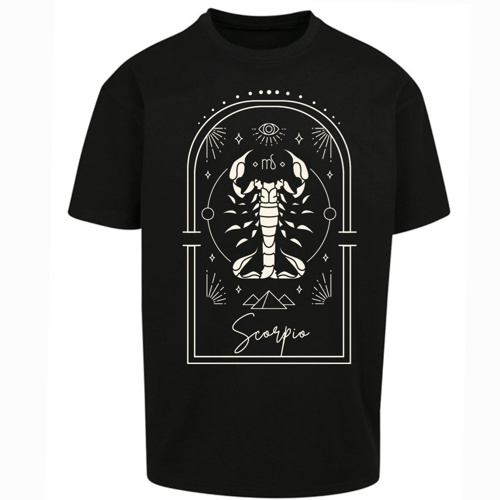 Scorpio Zodiac Premium Oversized Short Sleeve T-shirt