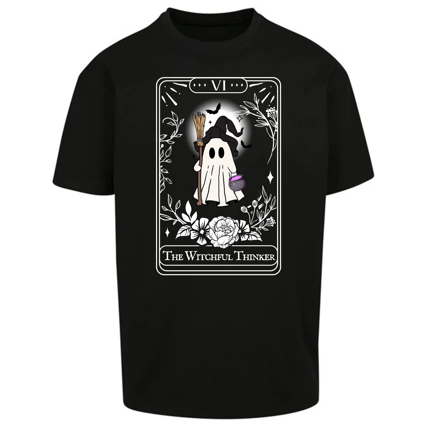 The Witchful Thinker Ghost, Witchy Oversized T-shirt