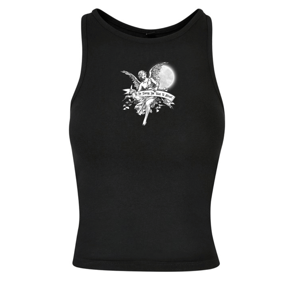 Be The Energy Angel Racer Back Sleeveless Short Vest