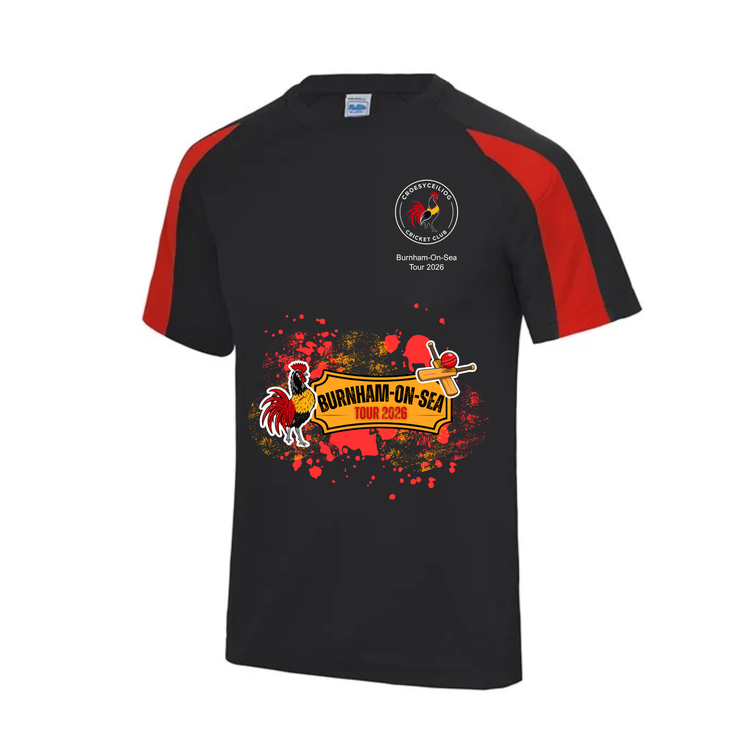 Croesy Cricket Club Burnham on Sea Tour T-shirt