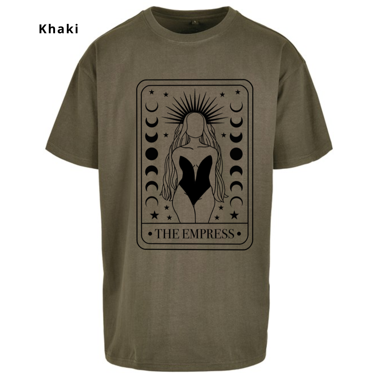 The Empress Tarot Oversized T-shirt