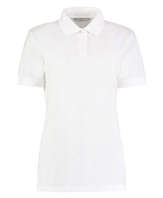 Cotton KK703 Polo Shirt White XSmall Women's Size 8 (8 avaialble)