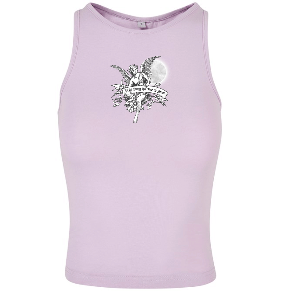 Be The Energy Angel Racer Back Sleeveless Short Vest