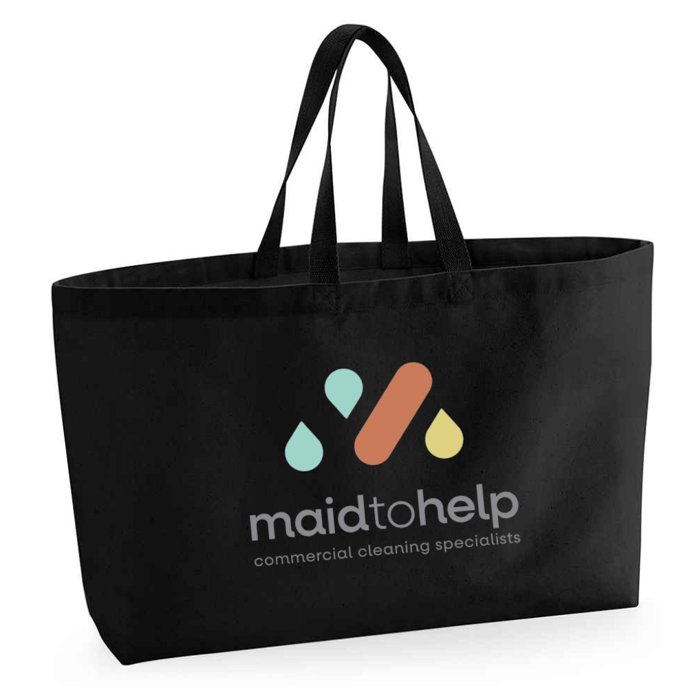 Maid To Help Staff Uniform - XL Black Canvas Bag