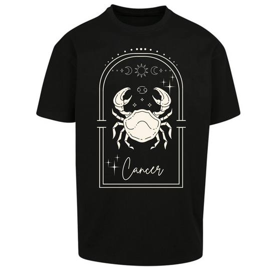 Cancer Zodiac Premium Oversized Short Sleeve T-shirt
