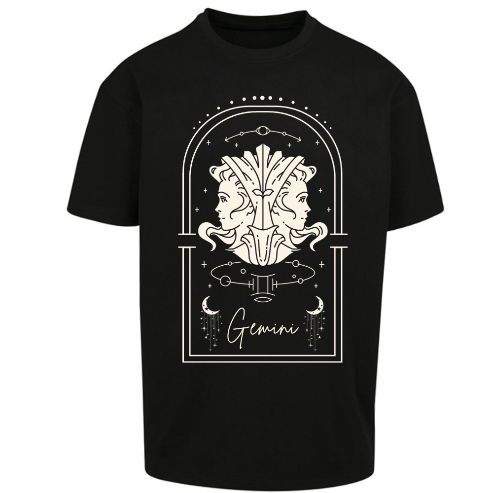 Gemini Zodiac Premium Oversized Short Sleeve T-shirt