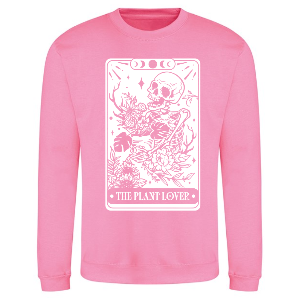 The Plant Lover Skull Tarot Unisex Jumper