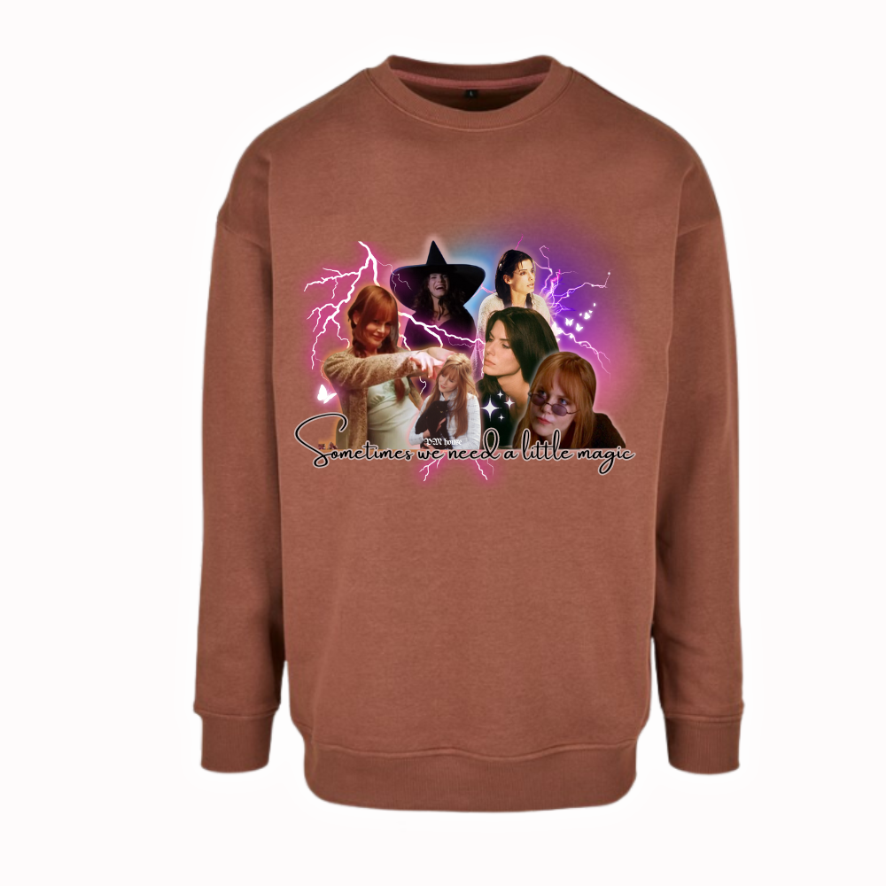 Sometimes we need a little magic practical magic Heavyweight Unisex Jumper