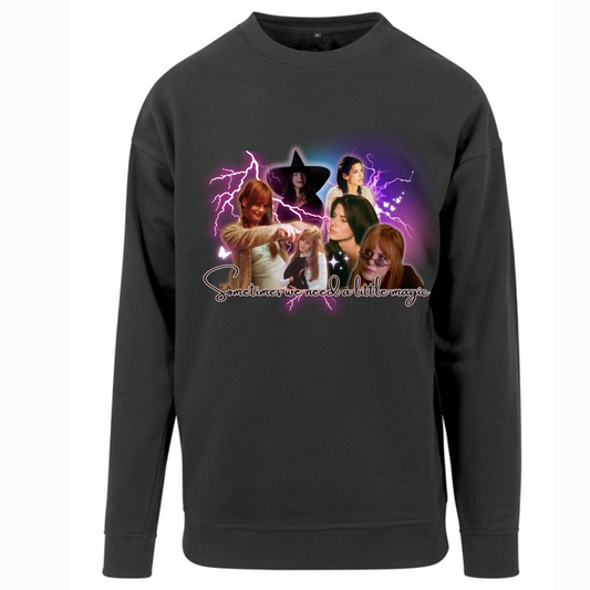 Sometimes we need a little magic practical magic Heavyweight Unisex Jumper