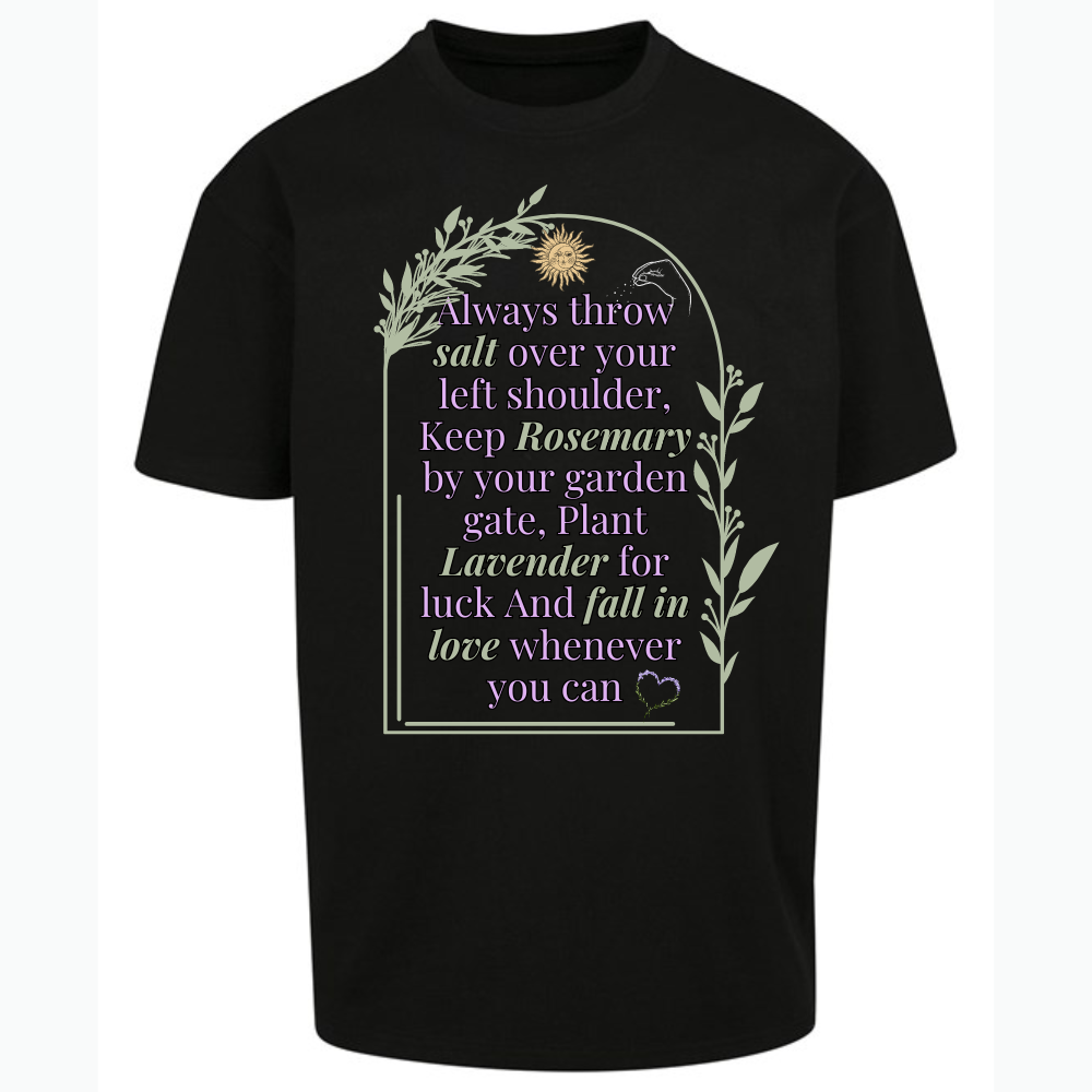 Practical Magic Quote Oversized Short Sleeve T-shirt