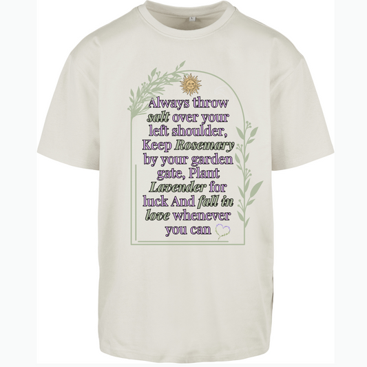 Practical Magic Quote Oversized Short Sleeve T-shirt