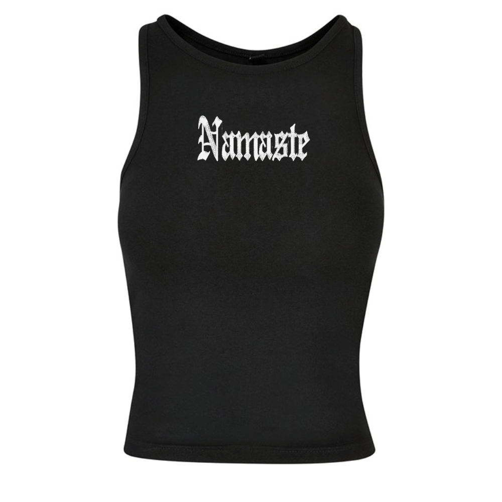 Namaste Racer Back Sleeveless Short Vest