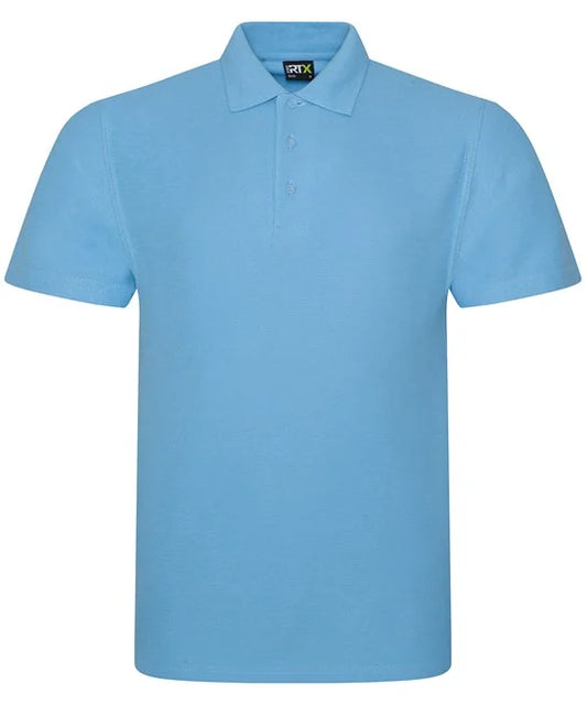 Unisex Cotton Polo Shirt Sky Blue size Medium