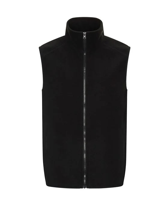 Black Fleece Gilet Size Small
